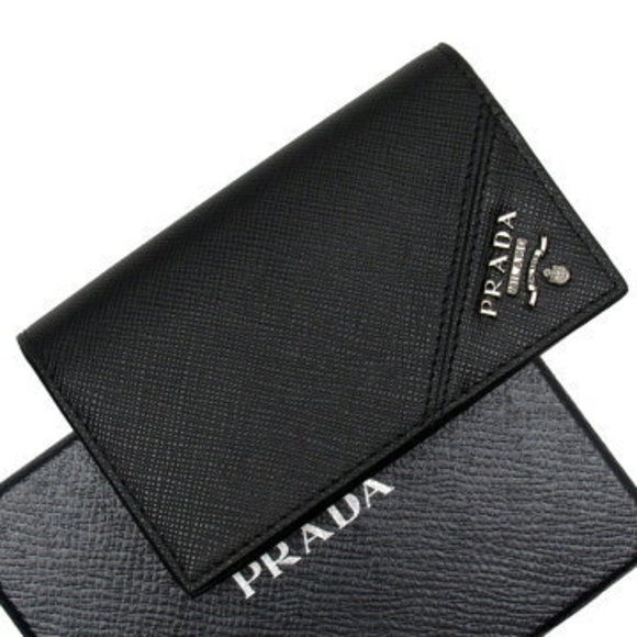 Prada Case black Saffiano leather - Picture 1 of 3